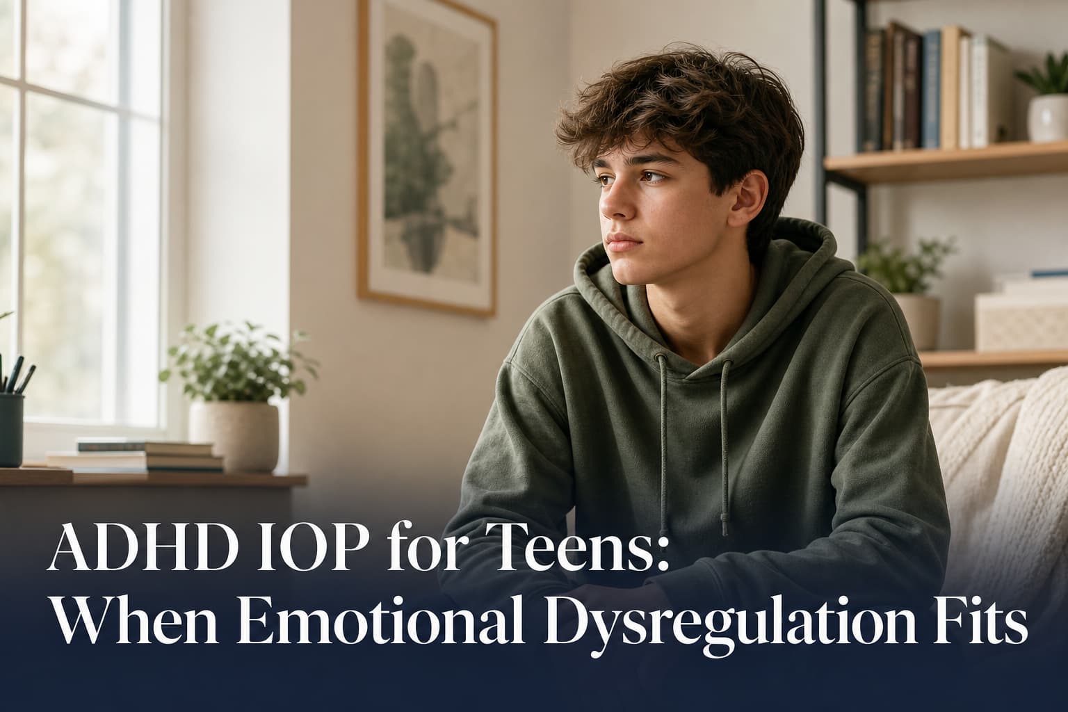 ADHD IOP for Teens: When Emotional Dysregulation Fits