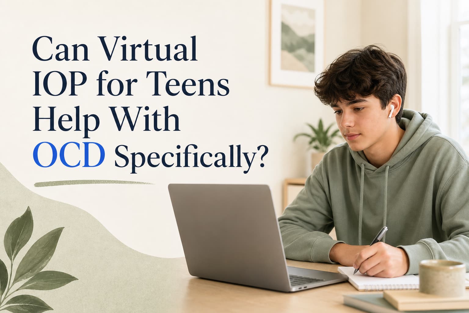 Can Virtual IOP for Teens Help With OCD Specifically?