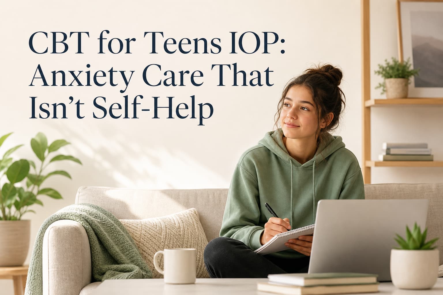 CBT for Teens IOP: Anxiety Care That Isn’t Self-Help