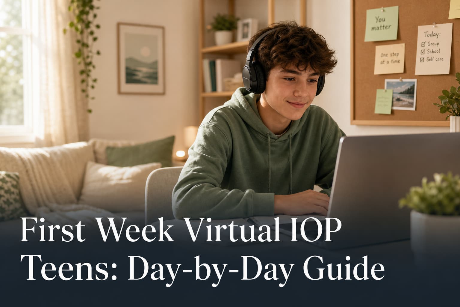 First Week Virtual IOP Teens: Day-by-Day Guide