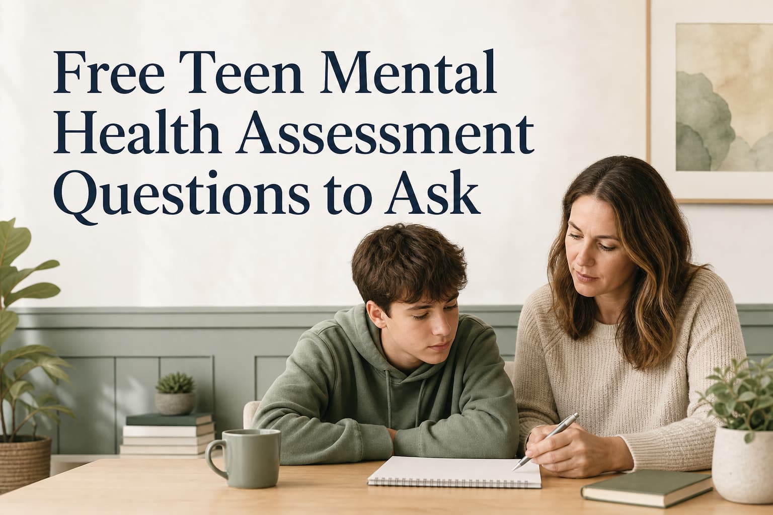Free Teen Mental Health Assessment Questions to Ask