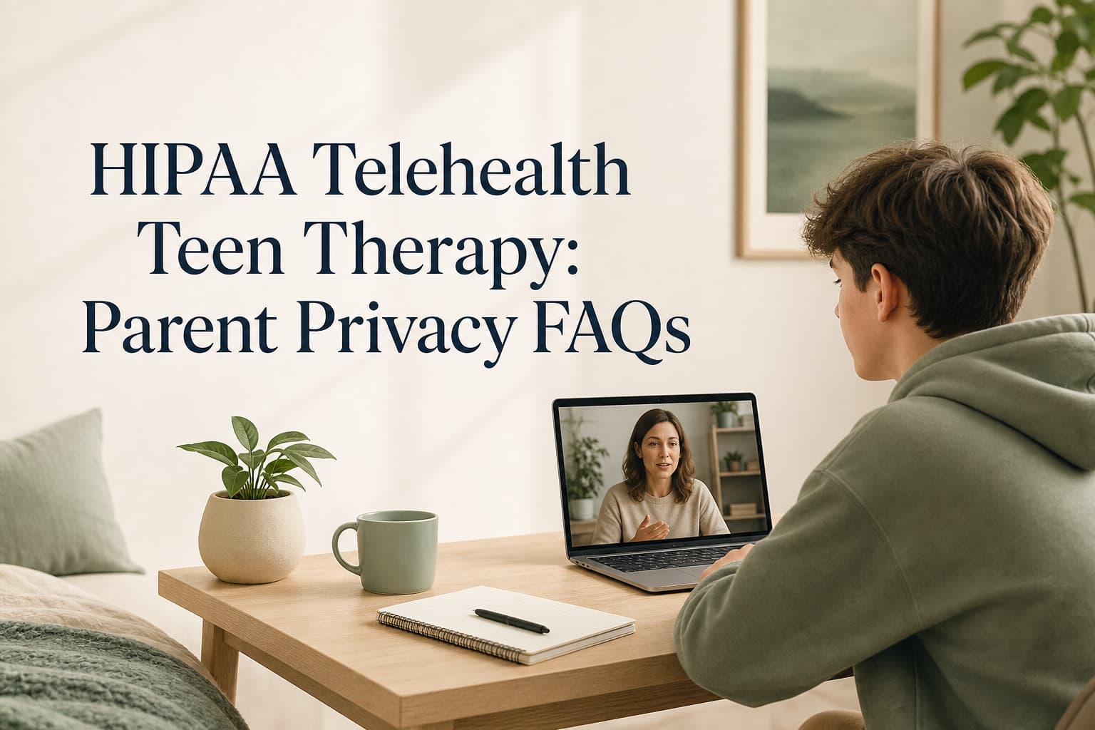 HIPAA Telehealth Teen Therapy: Parent Privacy FAQs