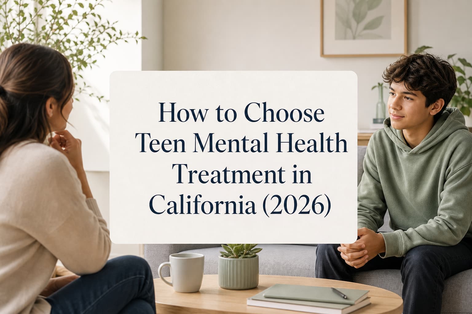 How to Choose Teen Mental Health Treatment in California (2026)