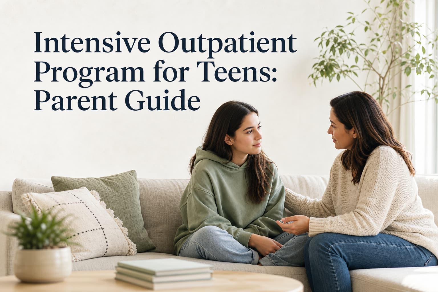 Intensive Outpatient Program for Teens: Parent Guide