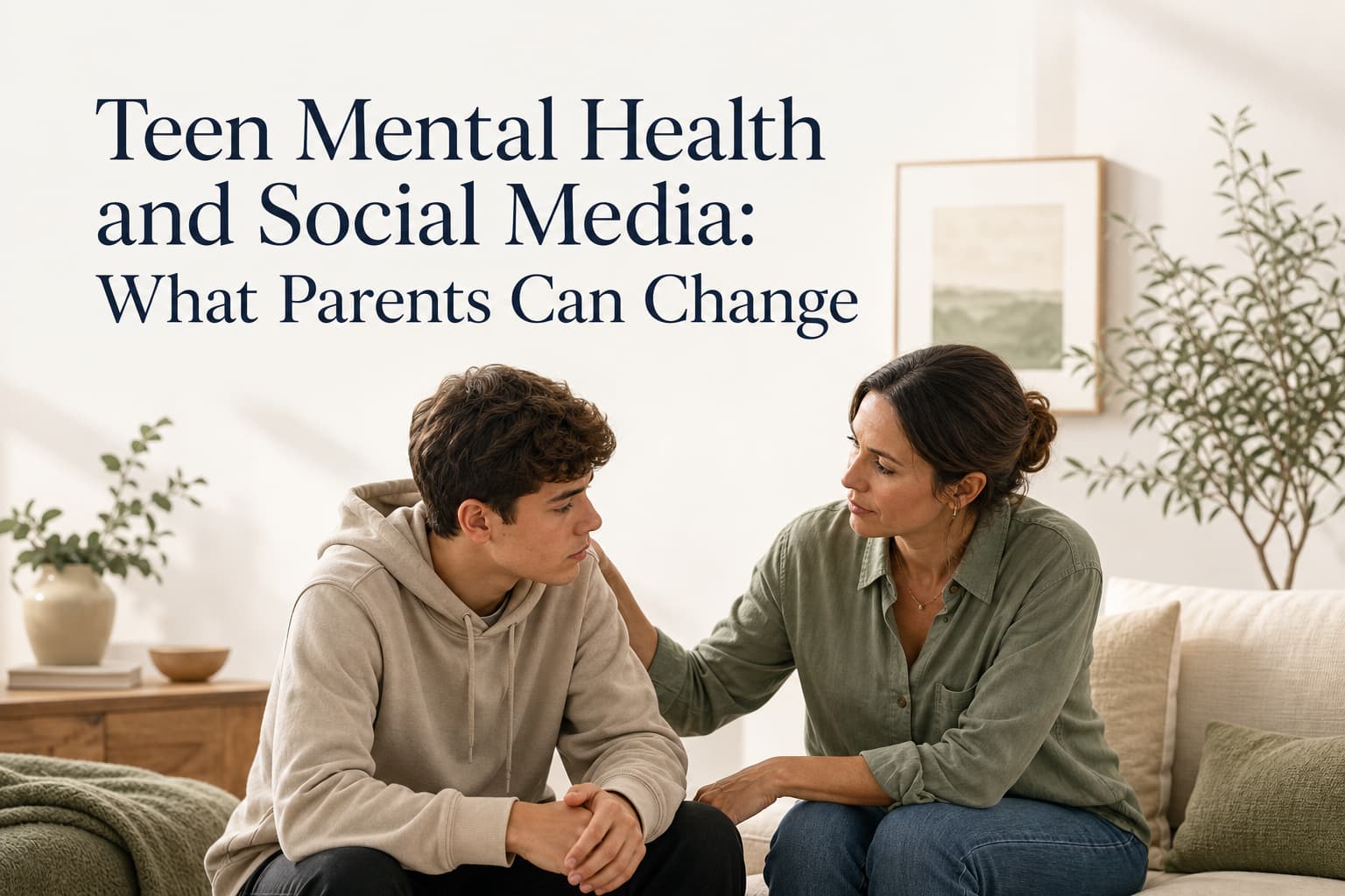 Teen Mental Health and Social Media: What Parents Can Change