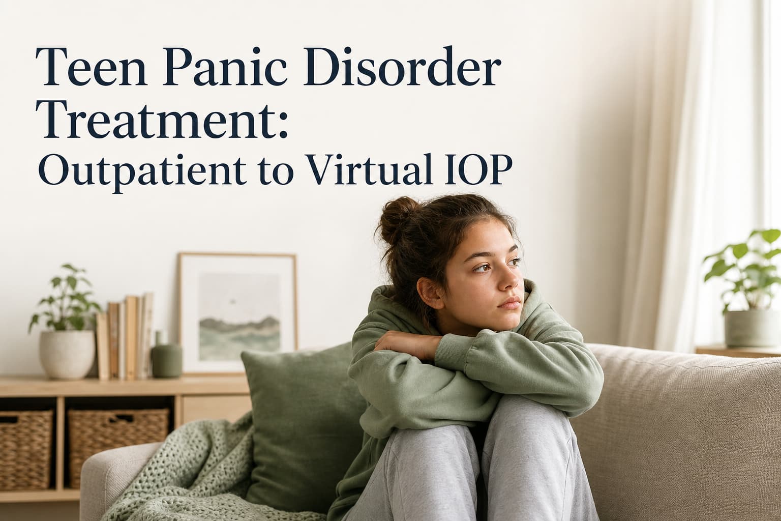 Teen Panic Disorder Treatment: Outpatient to Virtual IOP