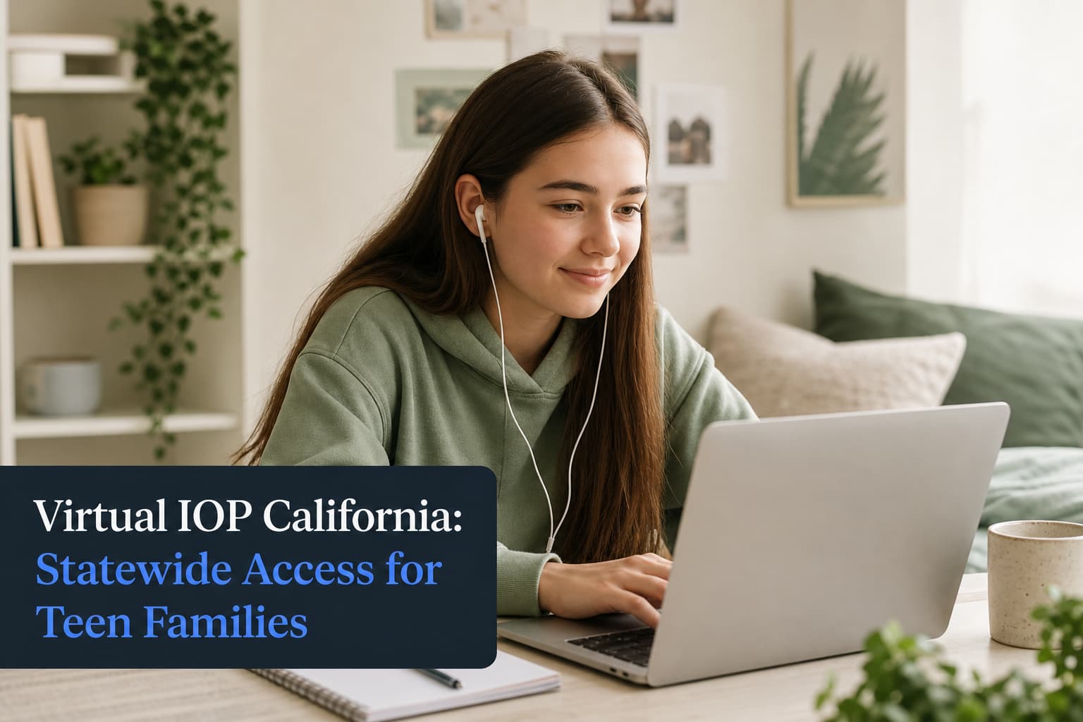 Virtual IOP California: Statewide Access for Teen Families