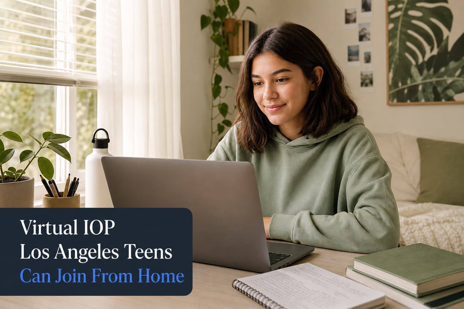 Virtual IOP Los Angeles Teens Can Join From Home