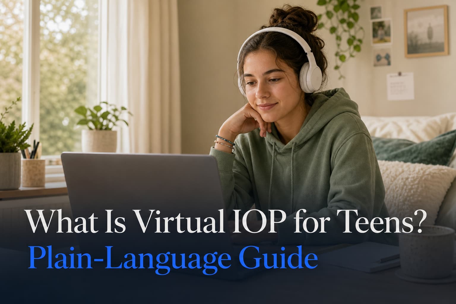 What Is Virtual IOP for Teens? Plain-Language Guide